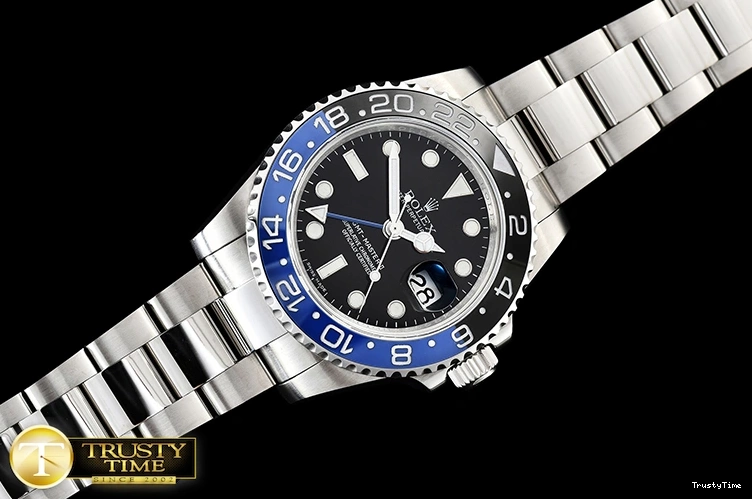 0717 Bright GMT Master II 116710BLNR SS SS Black KSF 627